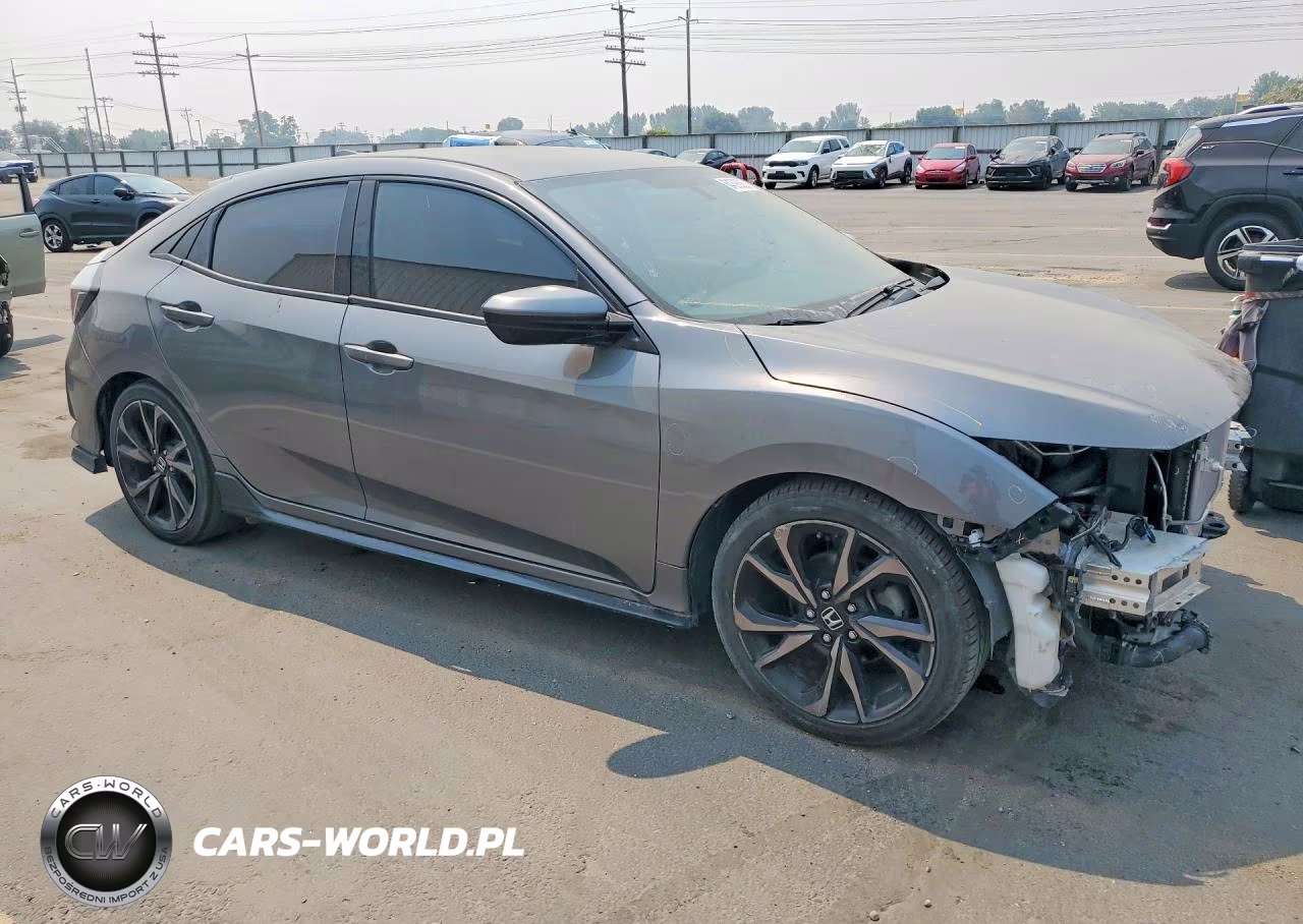 2018 Honda Civic Sport VIN:SHHFK7H44JU233496 - 4
