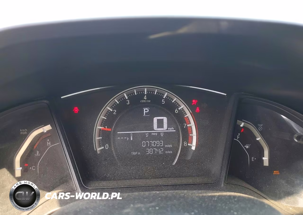 2018 Honda Civic Sport VIN:SHHFK7H44JU233496 - 9