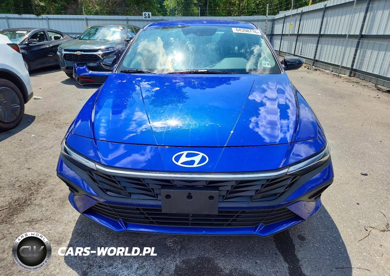 2025 Hyundai Elantra Sel Sport VIN:KMHLM4DG5SU066244 - 5
