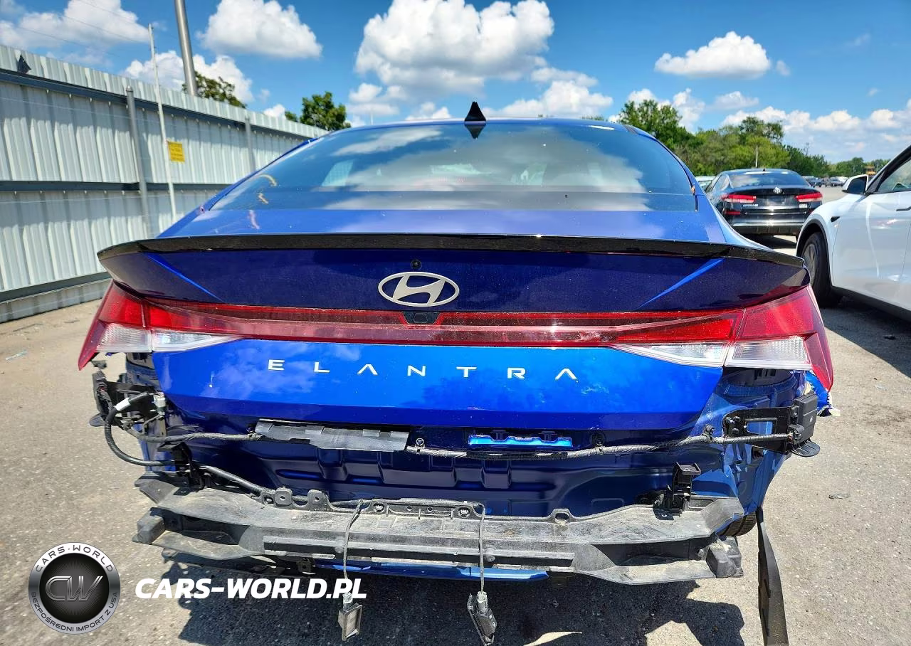 2025 Hyundai Elantra Sel Sport VIN:KMHLM4DG5SU066244 - 6