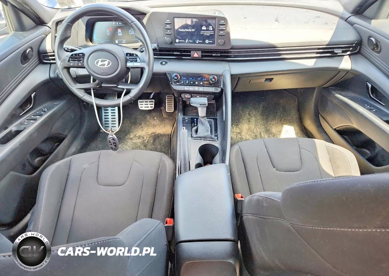 2025 Hyundai Elantra Sel Sport VIN:KMHLM4DG5SU066244 - 8