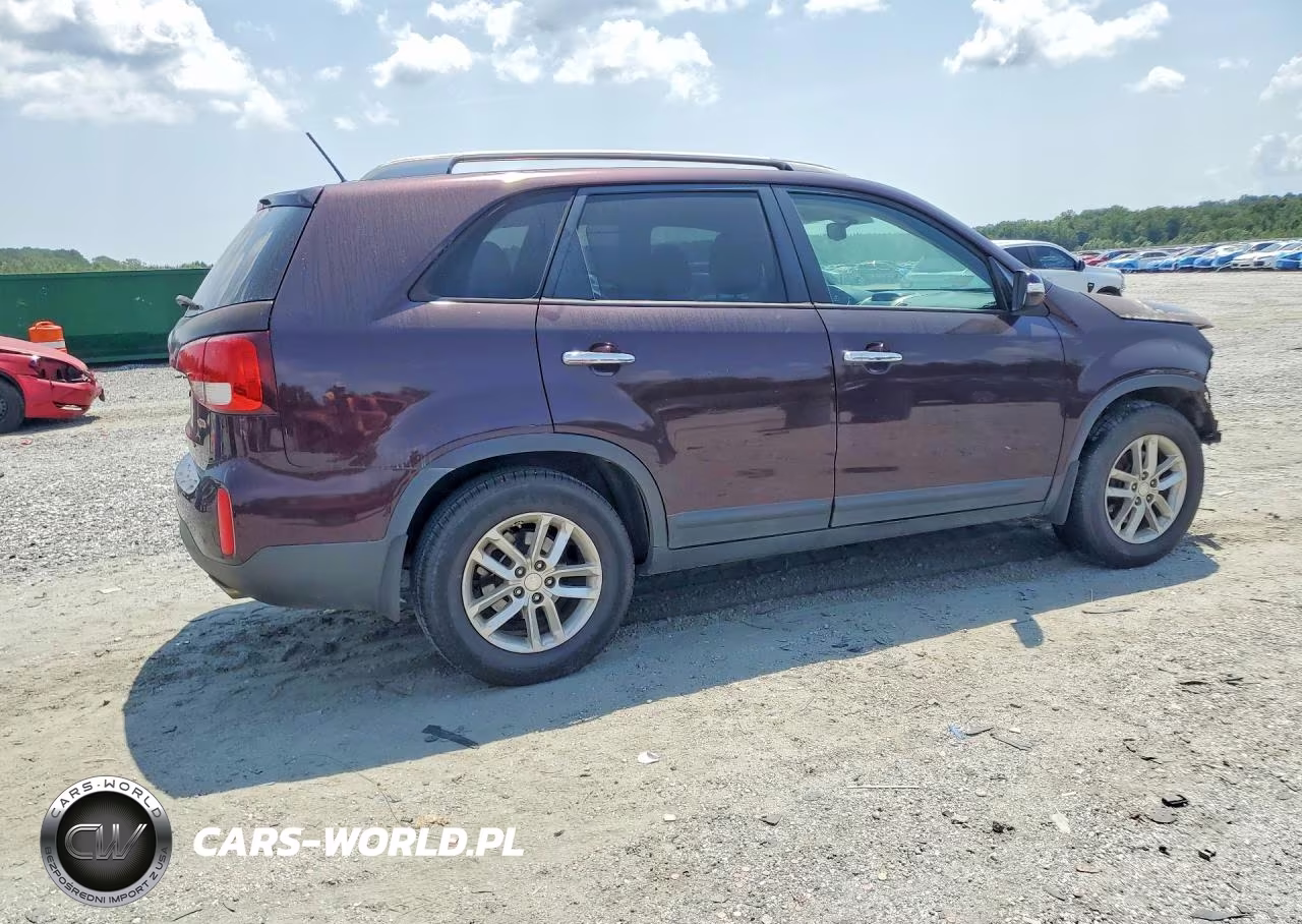 2014 Kia Sorento Lx VIN:5XYKT3A68EG506519 - 3