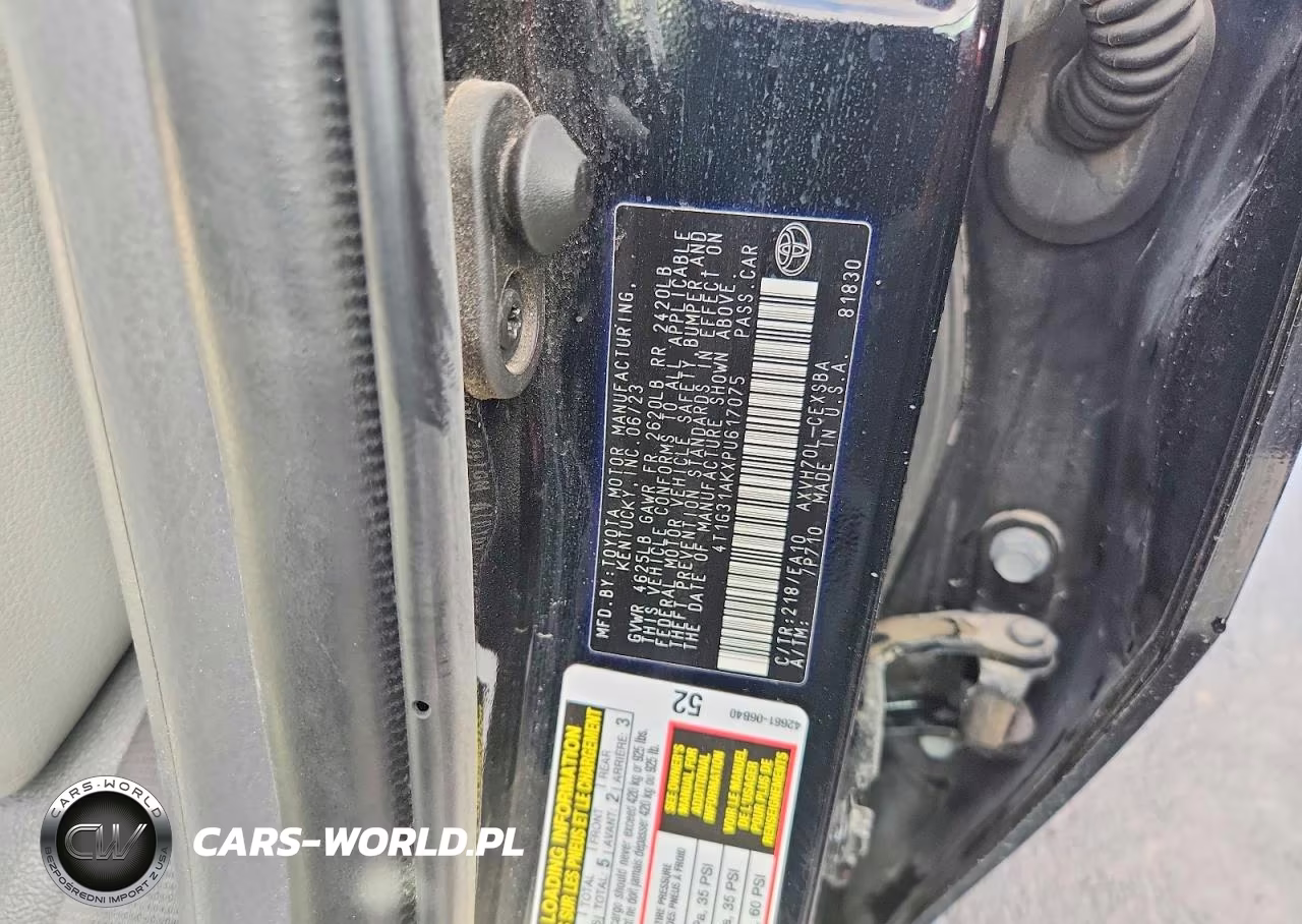 2023 Toyota Camry Hybrid Se VIN:4T1G31AKXPU617075 - 12