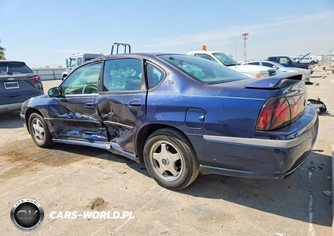 2002 Chevrolet Impala Ls VIN:2G1WH55K729261069 - 2