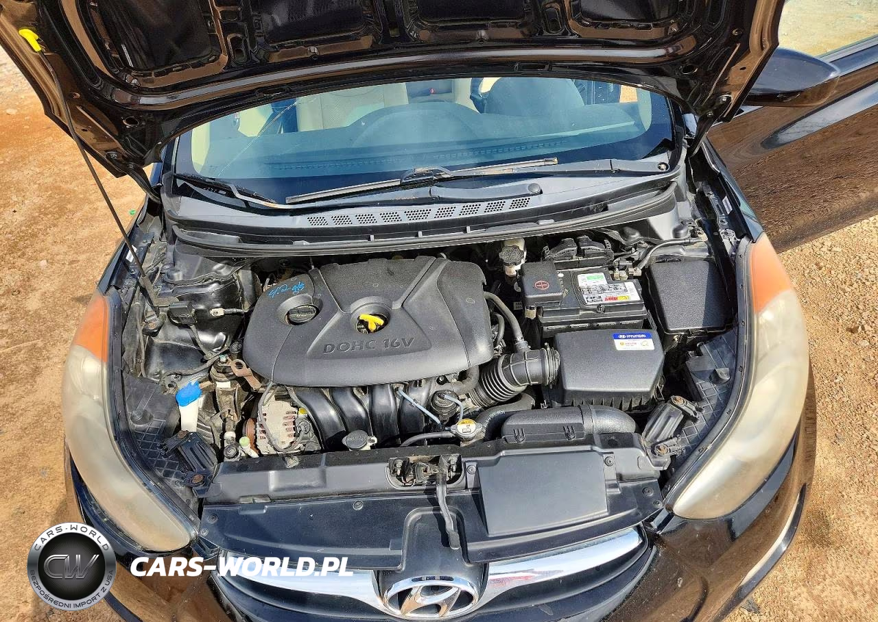 2012 Hyundai Elantra Gls VIN:KMHDH4AE8CU338461 - 11