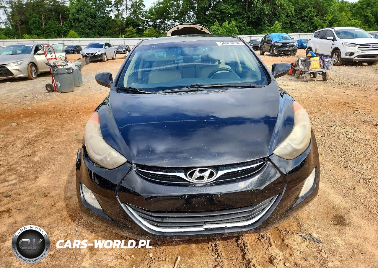 2012 Hyundai Elantra Gls VIN:KMHDH4AE8CU338461 - 5