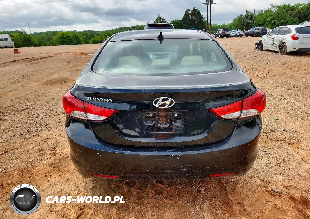 2012 Hyundai Elantra Gls VIN:KMHDH4AE8CU338461 - 6