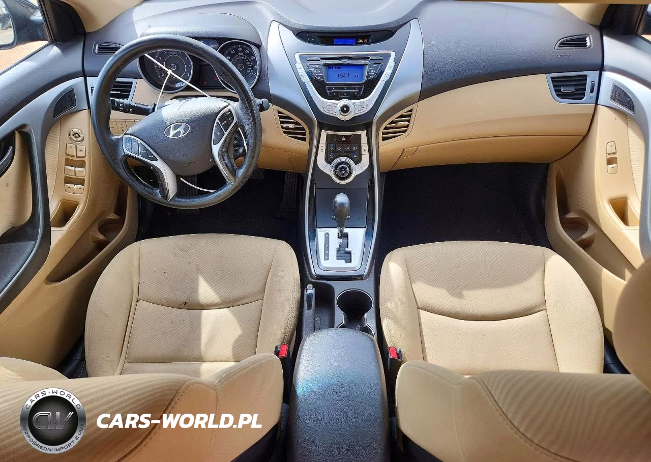 2012 Hyundai Elantra Gls VIN:KMHDH4AE8CU338461 - 8