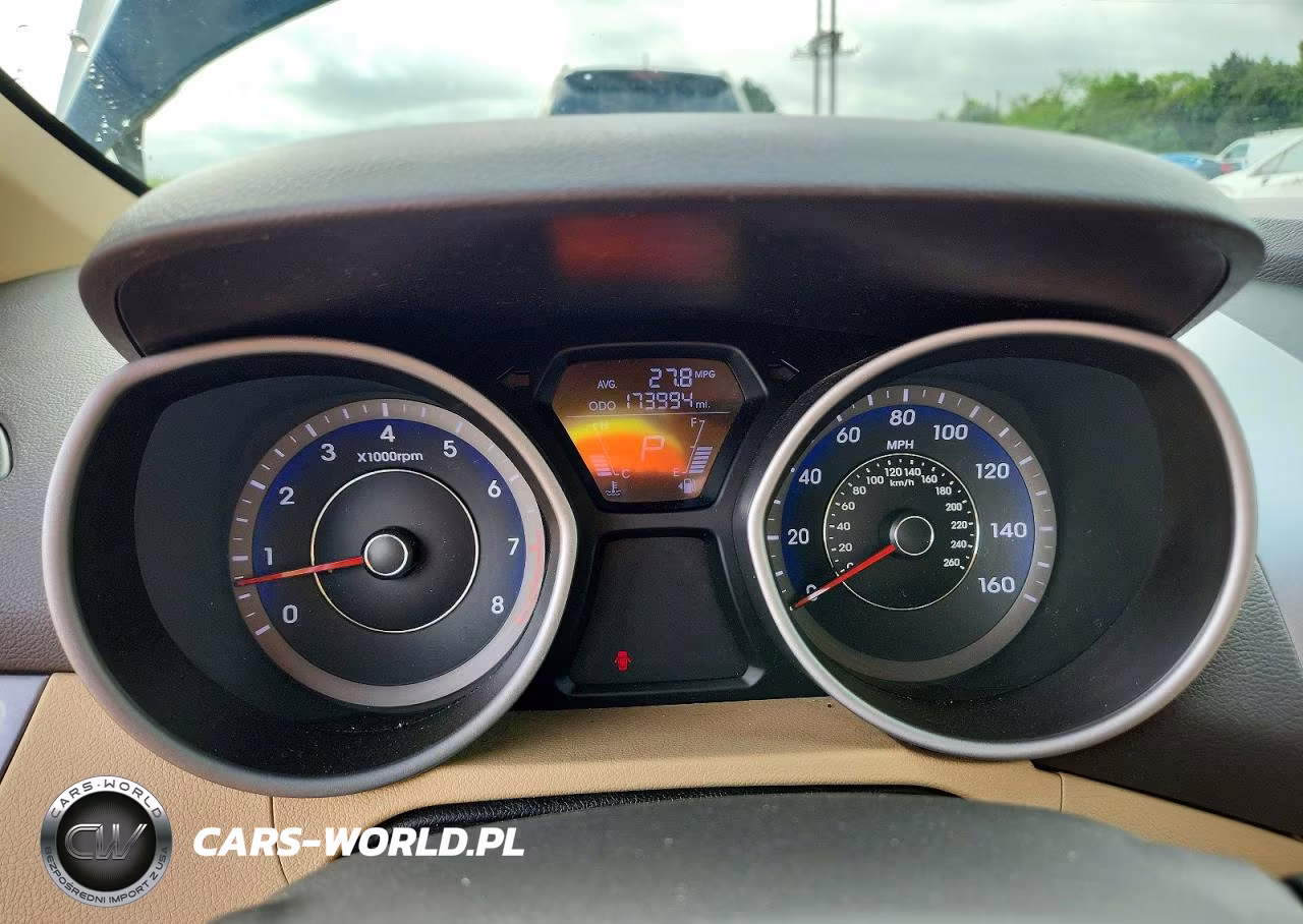 2012 Hyundai Elantra Gls VIN:KMHDH4AE8CU338461 - 9