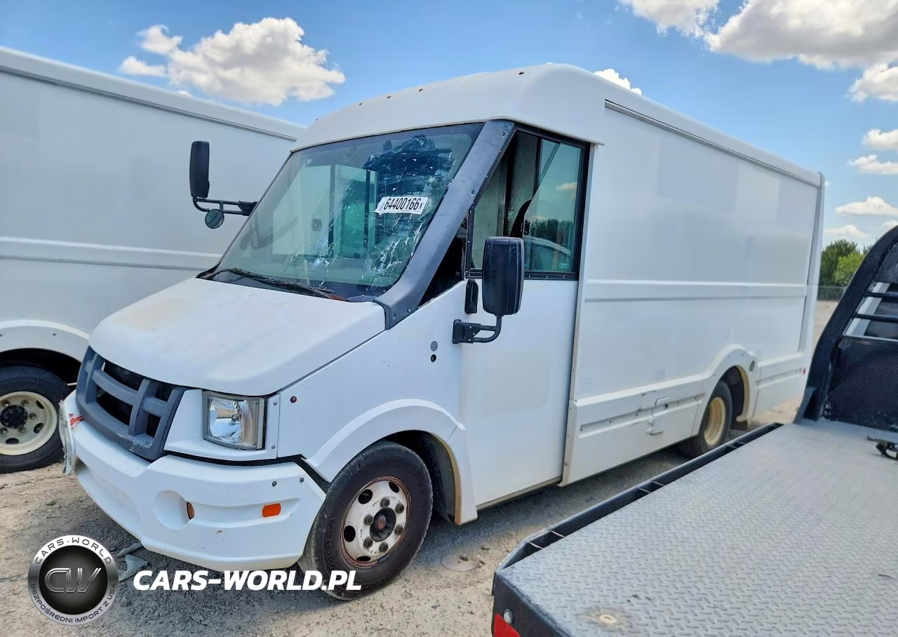 2013 Isuzu Npr Hd Delivery Truck VIN:JALB4T174D7W01076 - 1