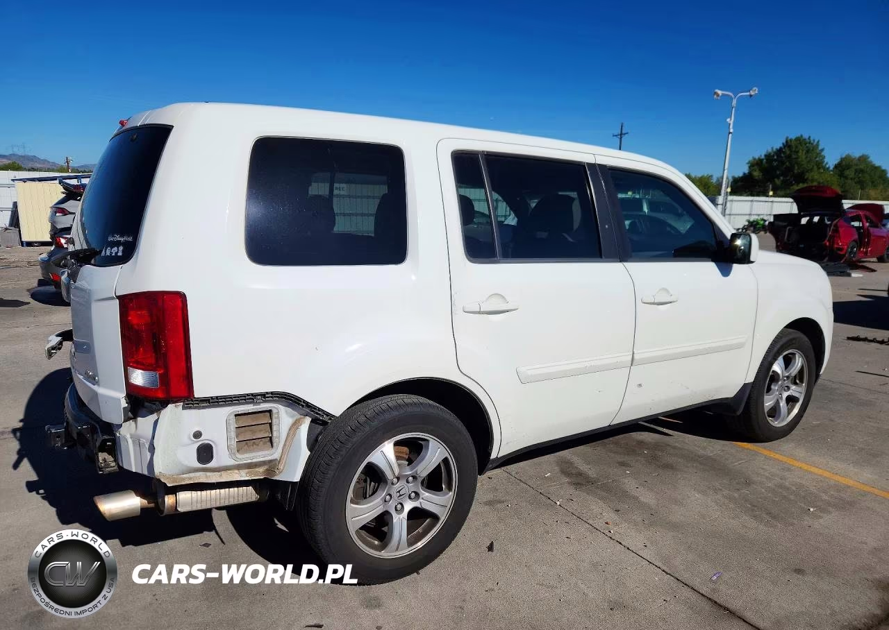 2013 Honda Pilot Exl VIN:5FNYF4H55DB047329 - 3