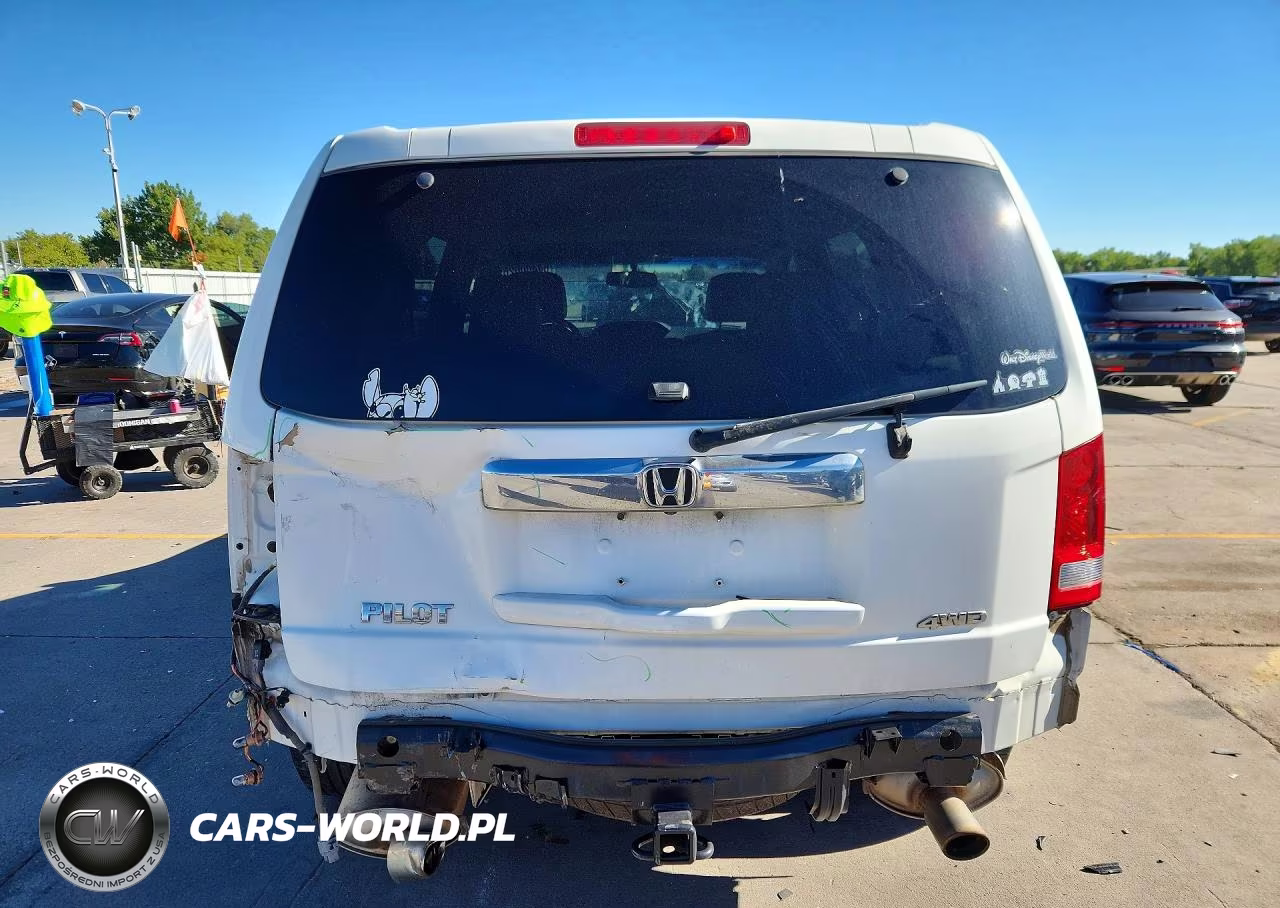 2013 Honda Pilot Exl VIN:5FNYF4H55DB047329 - 6