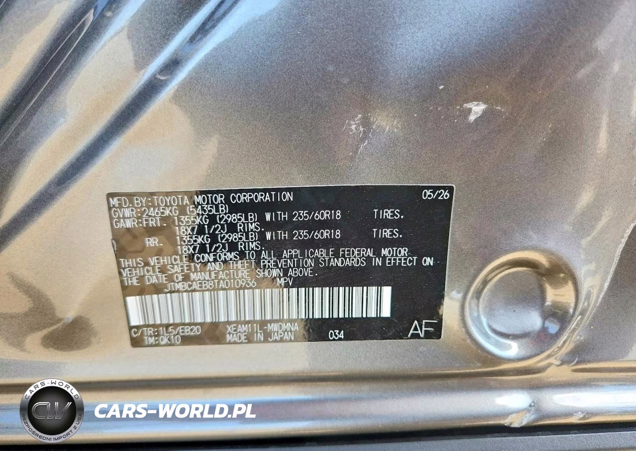 2026 Toyota Bz Xle Plus VIN:JTMBCAEB8TA010936 - 13