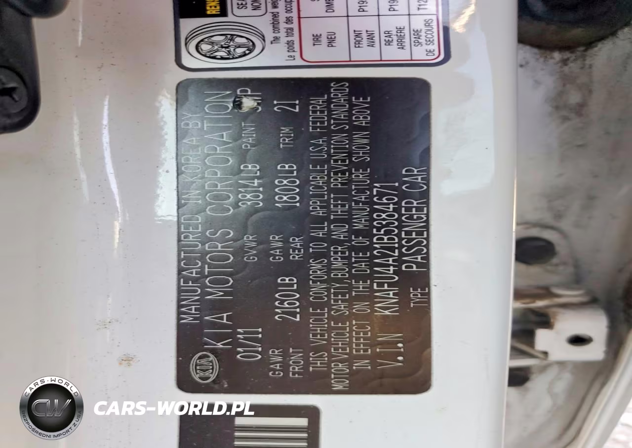2011 Kia Forte Ex VIN:KNAFU4A21B5384671 - 12