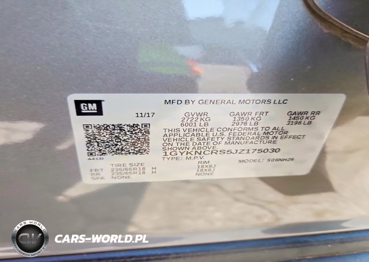 2018 Cadillac Xt5 Luxury VIN:1GYKNCRS5JZ175030 - 13