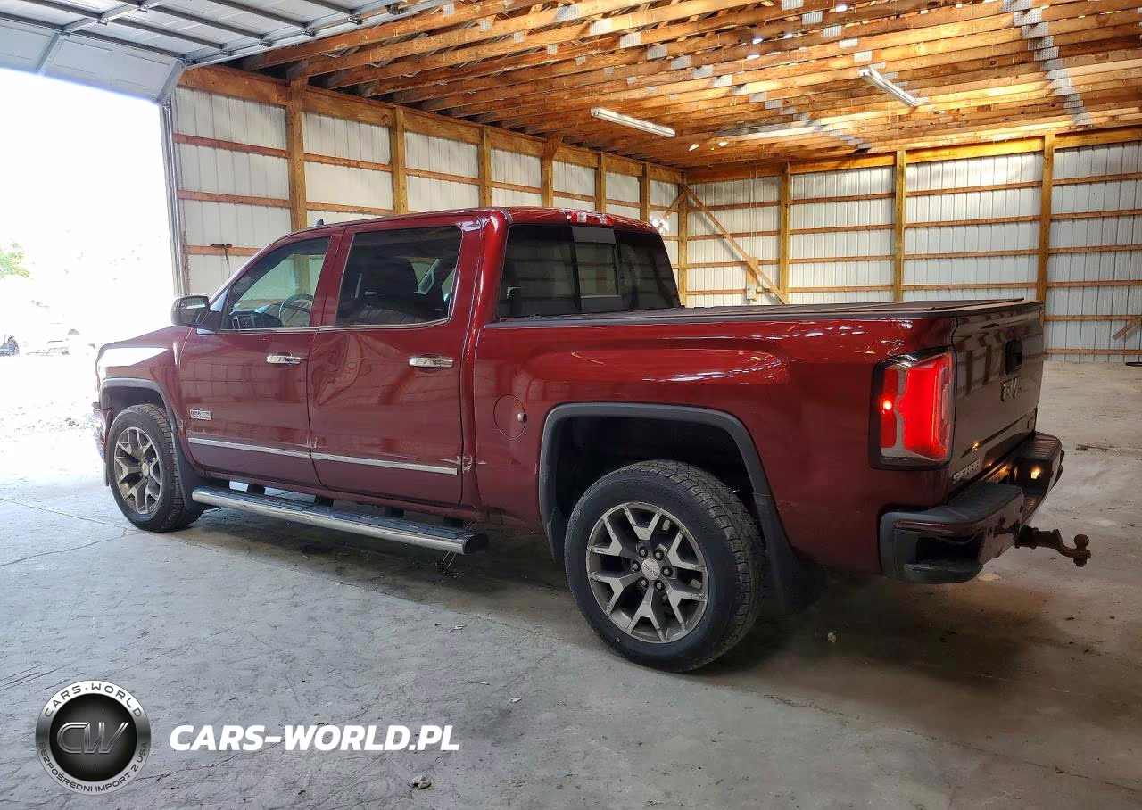 2016 GMC Sierra K1500 Slt VIN:3GTU2NEC5GG233857 - 2