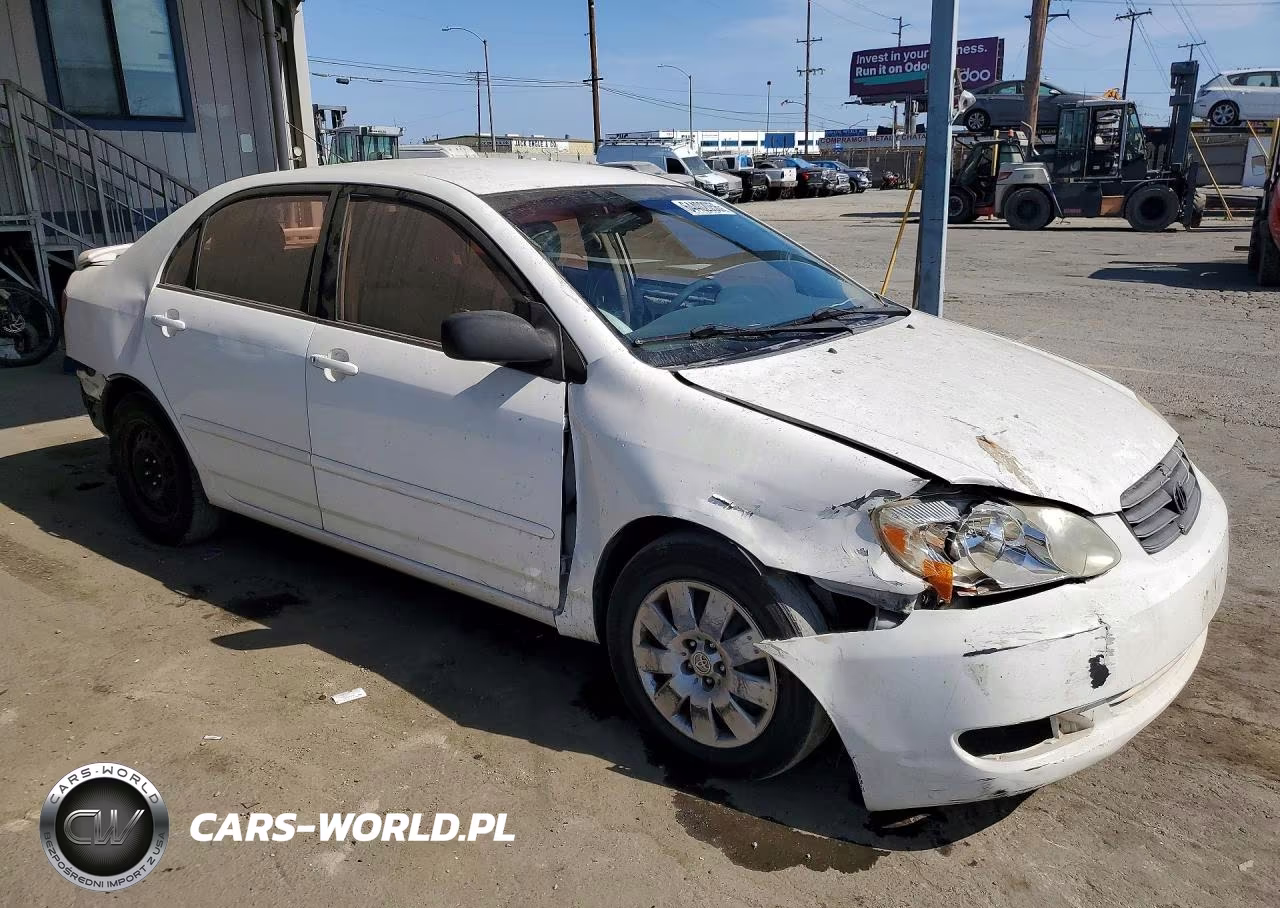 2003 Toyota Corolla Le VIN:JTDBR32E930007221 - 4