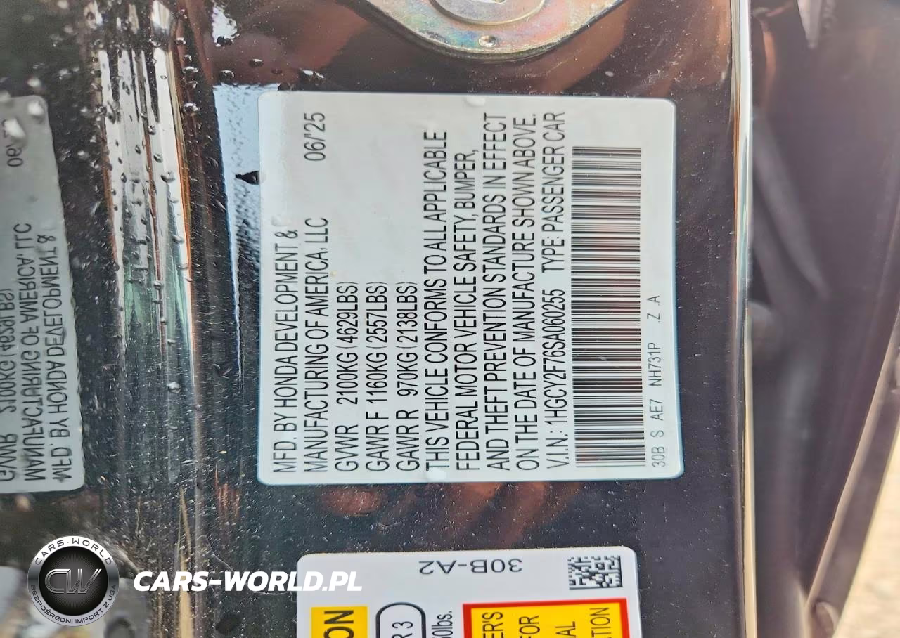 2025 Honda Accord Hybrid Sport-L VIN:1HGCY2F76SA060255 - 12