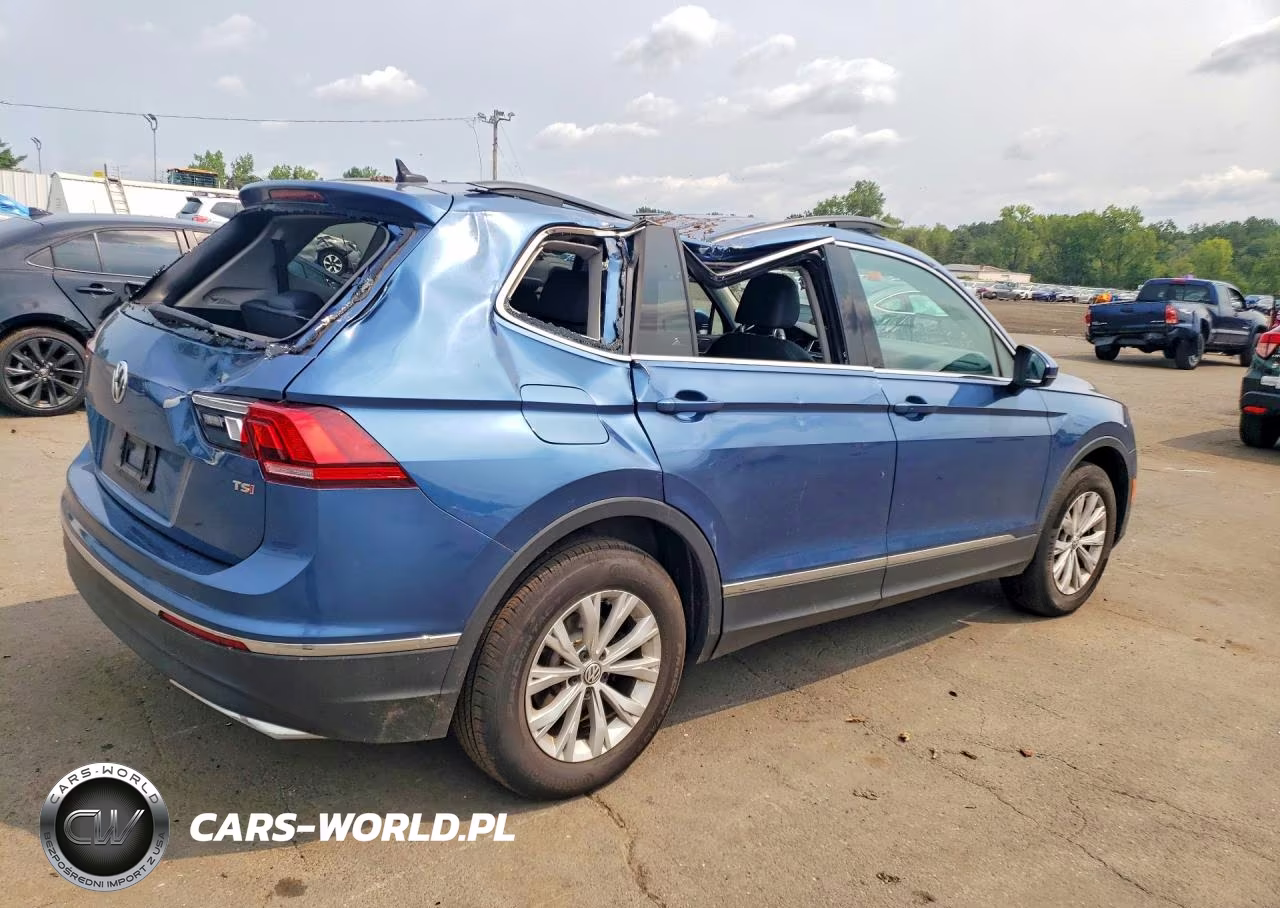 2018 Volkswagen Tiguan Se VIN:3VV3B7AX7JM105369 - 3