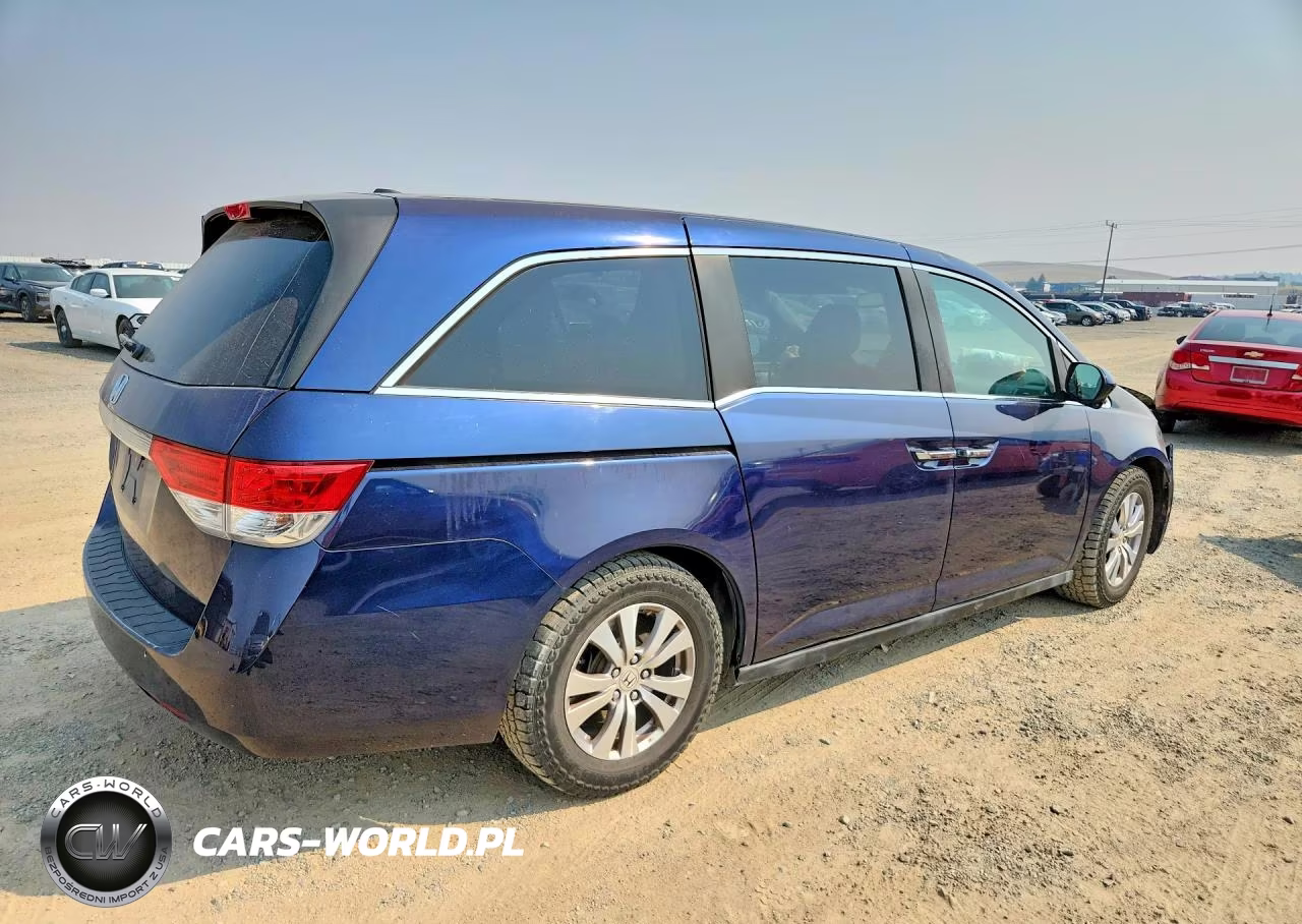 2014 Honda Odyssey Exl VIN:5FNRL5H62EB091964 - 3