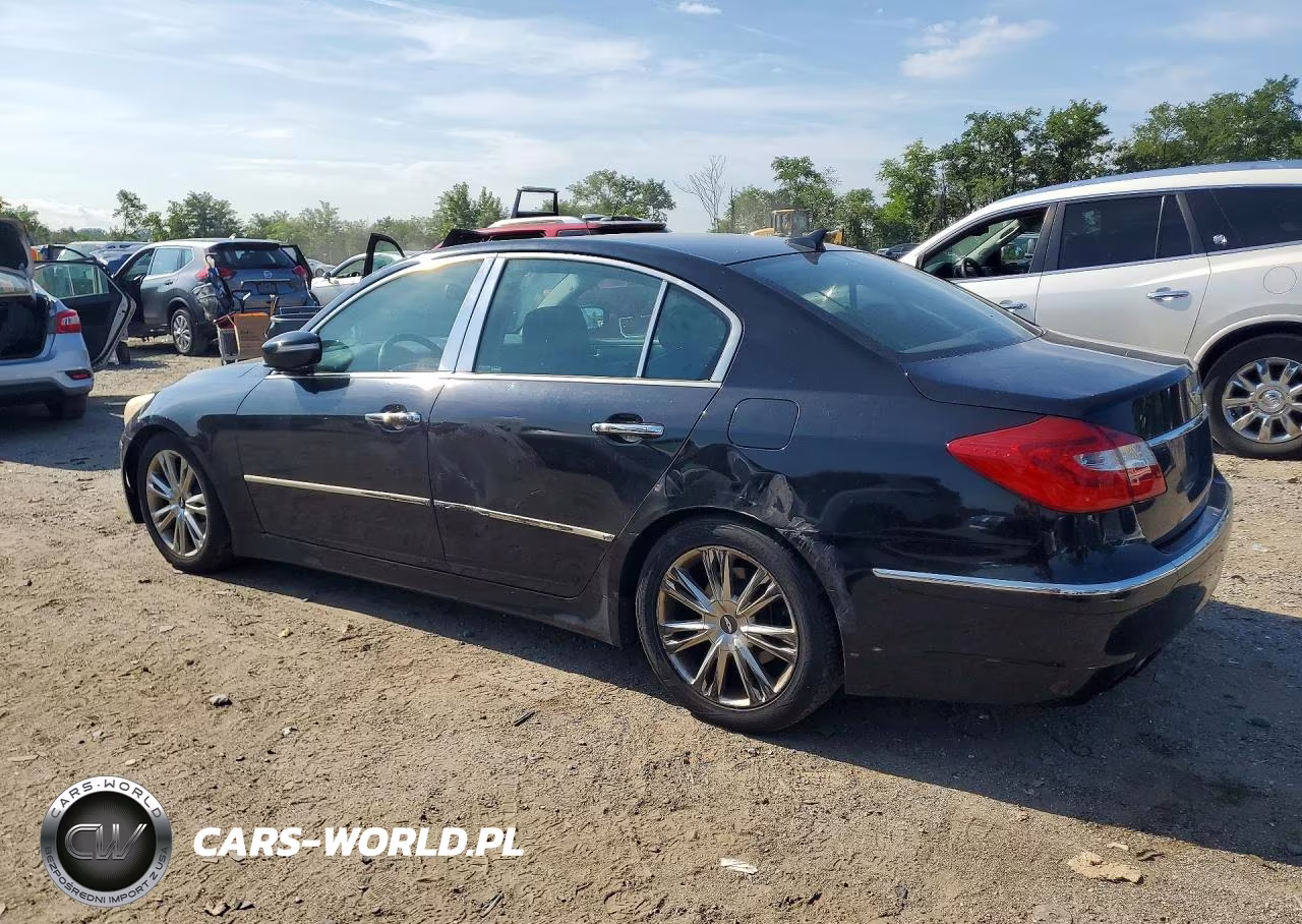 2012 Hyundai Genesis 3.8L VIN:KMHGC4DD1CU167793 - 2