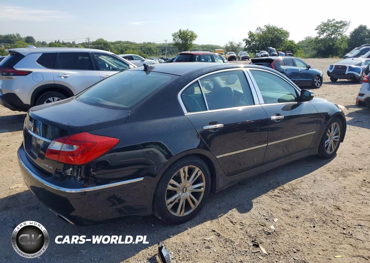 2012 Hyundai Genesis 3.8L VIN:KMHGC4DD1CU167793 - 3