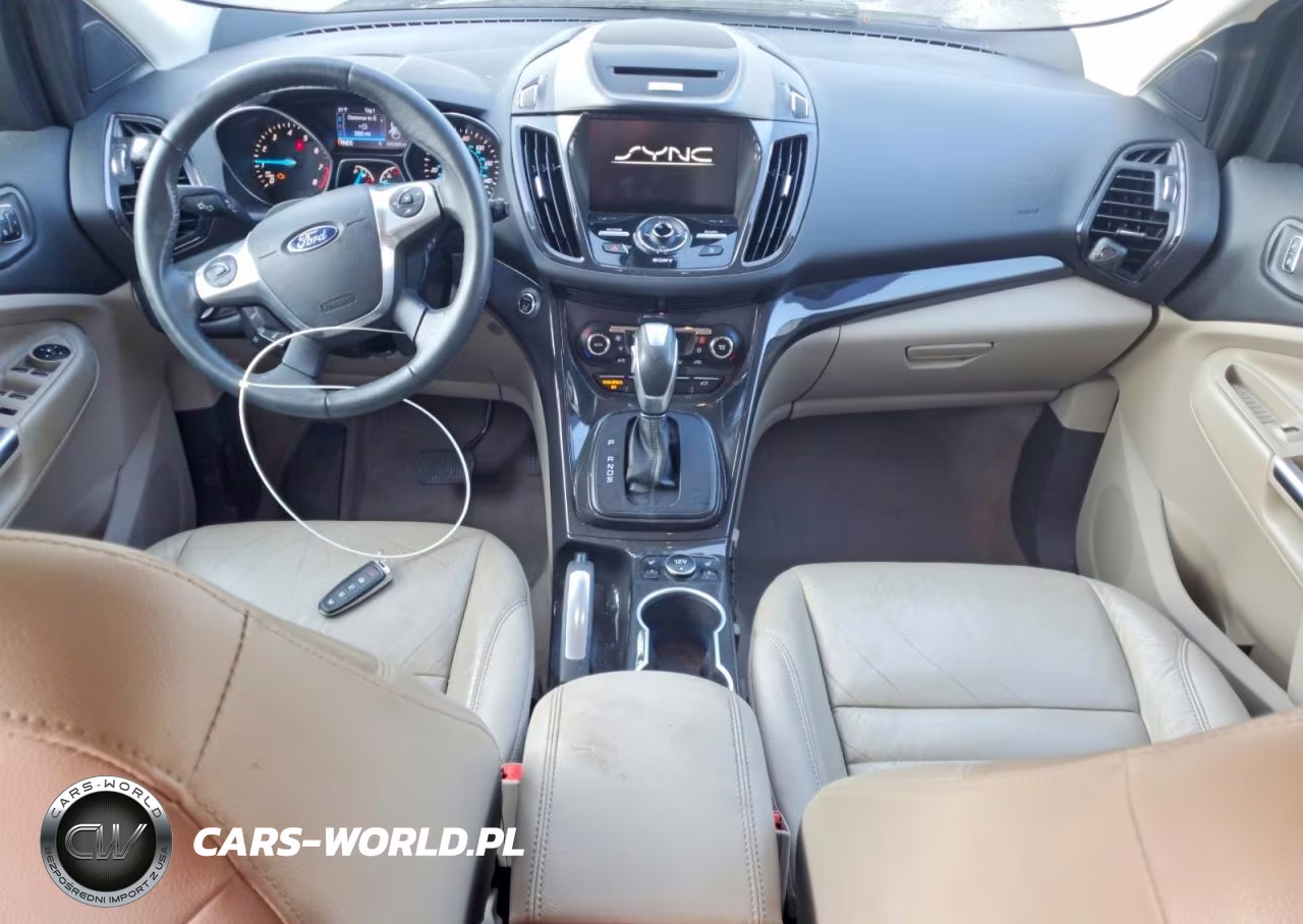 2015 Ford Escape Titanium VIN:1FMCU0J93FUC76748 - 8