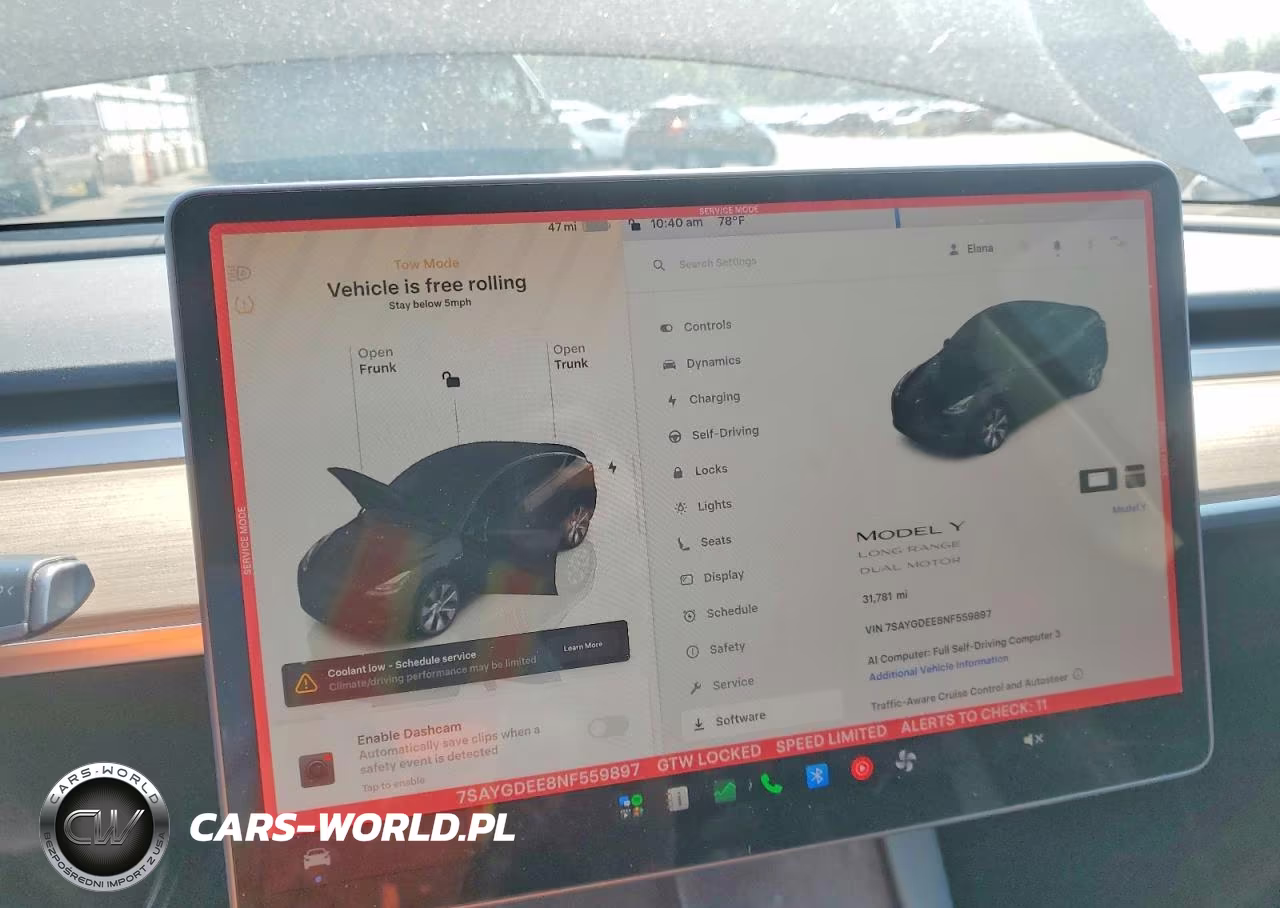 2022 Tesla Model Y VIN:7SAYGDEE8NF559897 - 9