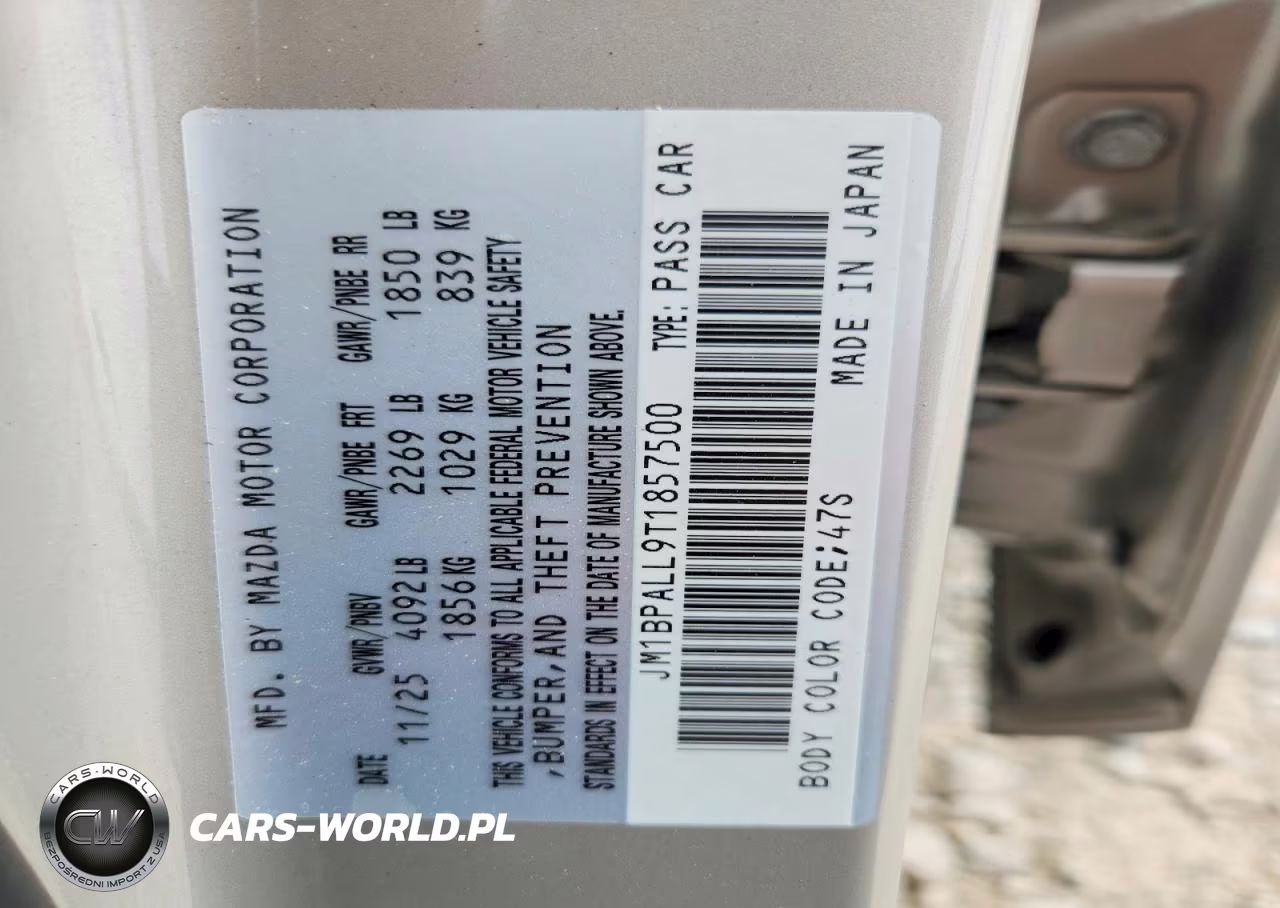 2026 Mazda 3 Preferred VIN:JM1BPALL9T1857500 - 13