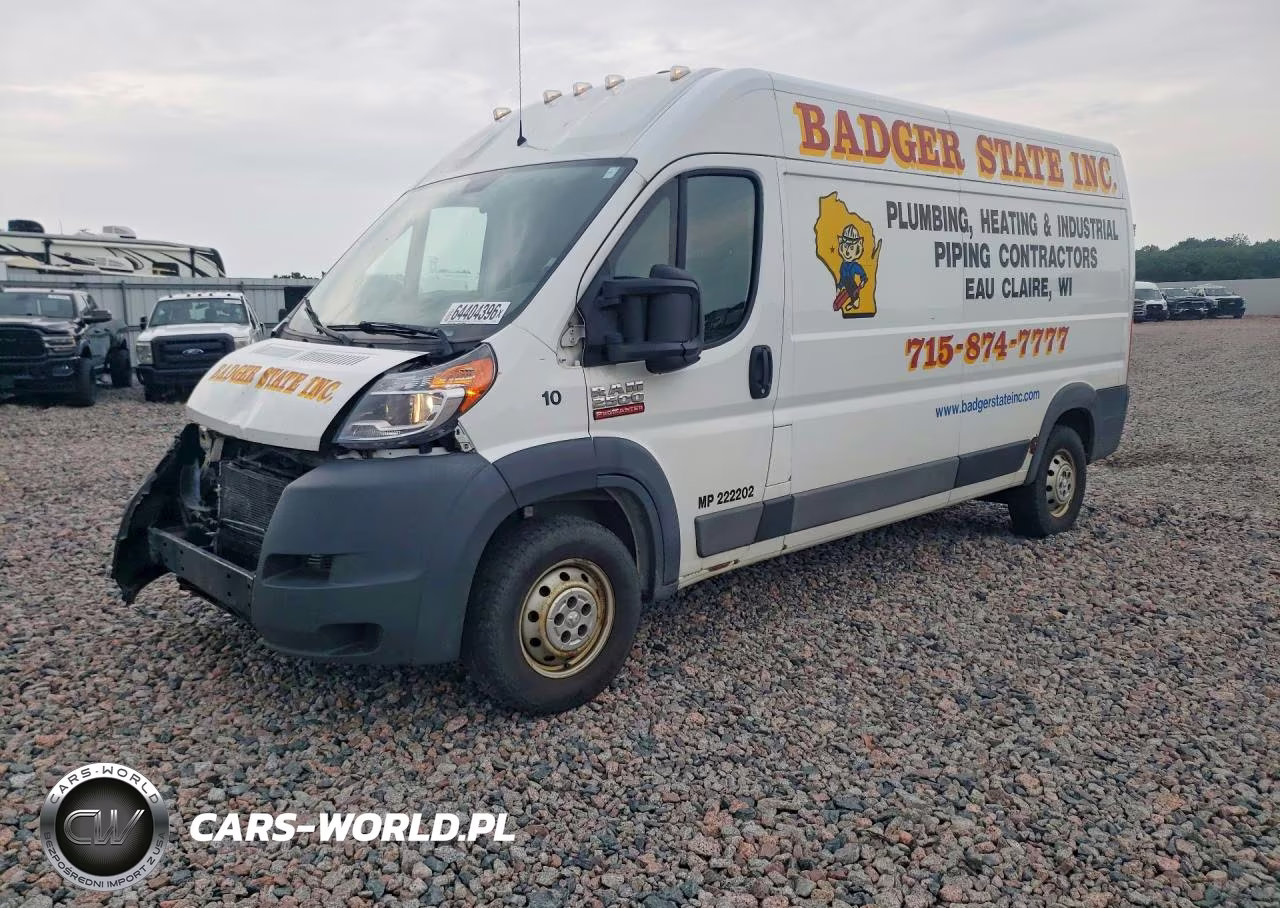2016 Ram Promaster 2500 2500 High VIN:3C6TRVDG5GE116214 - 1