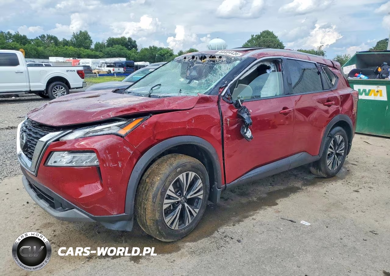 2021 Nissan Rogue Sv VIN:JN8AT3BB9MW212169 - 1