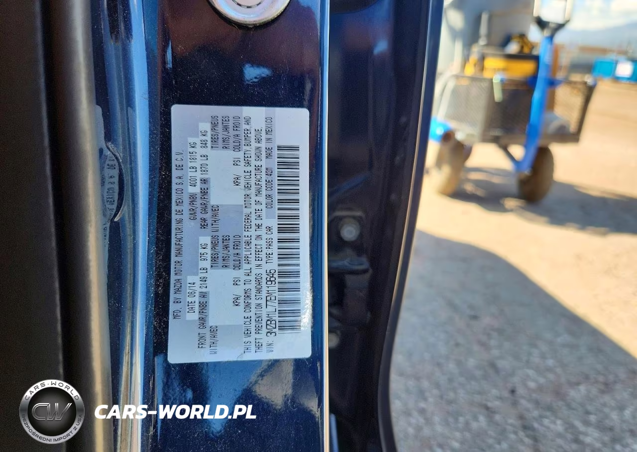 2014 Mazda 3 Touring VIN:3MZBM1L77EM119645 - 12