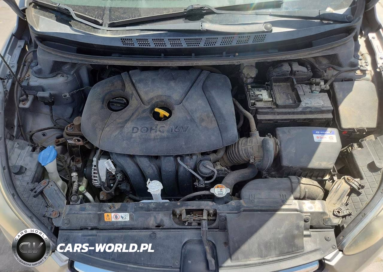 2013 Hyundai Elantra Gls VIN:KMHDH4AE4DU971556 - 11