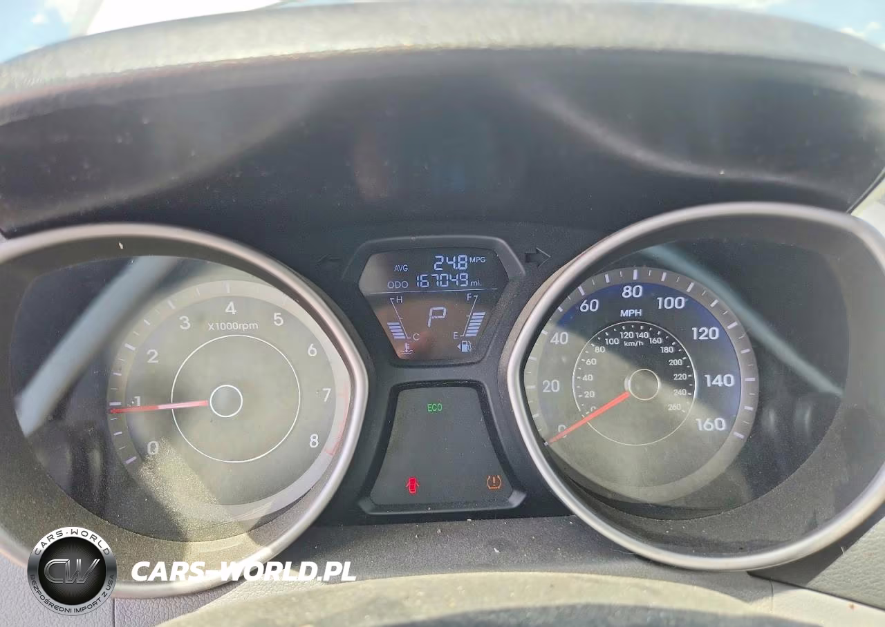 2013 Hyundai Elantra Gls VIN:KMHDH4AE4DU971556 - 9