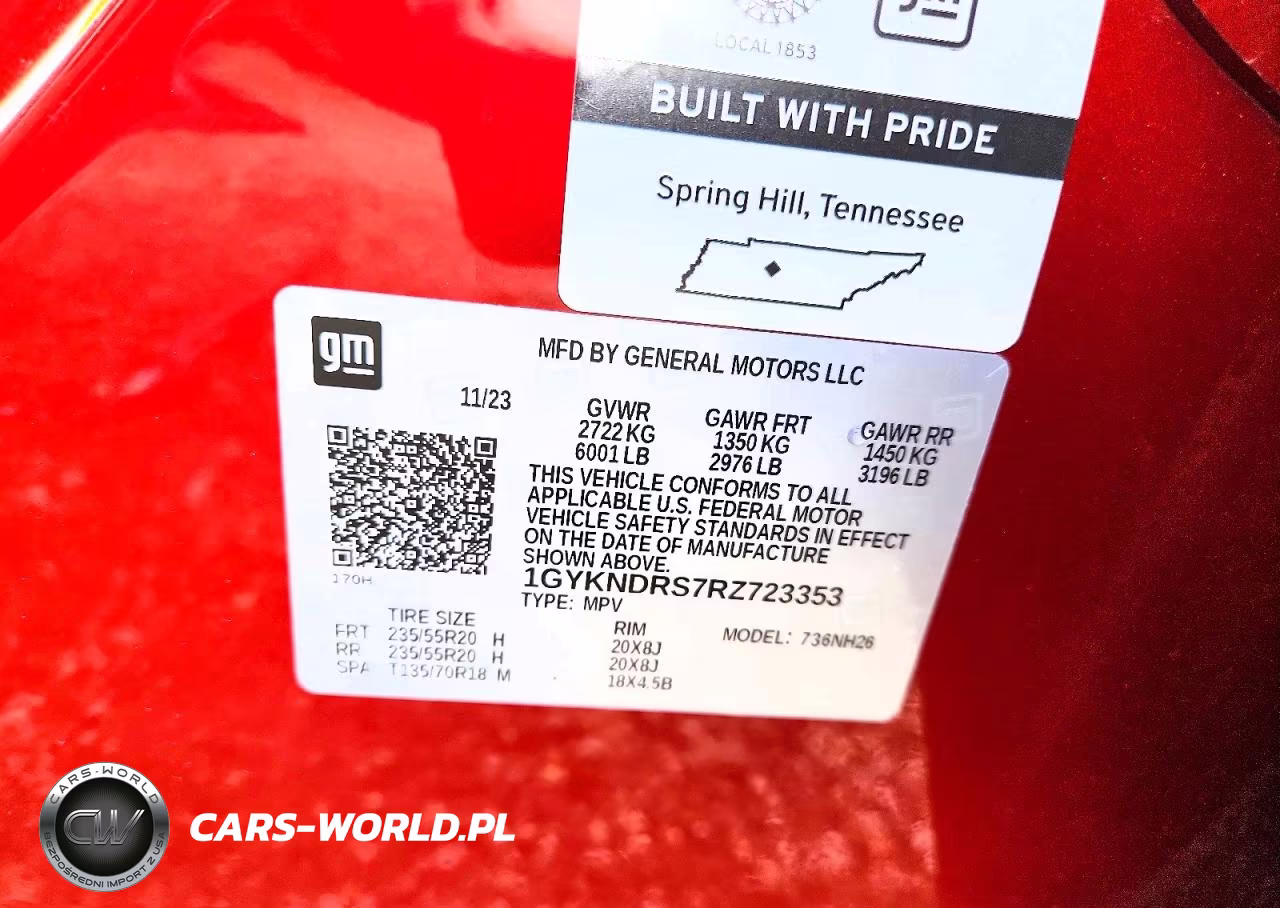2024 Cadillac Xt5 Premium Luxury VIN:1GYKNDRS7RZ723353 - 13