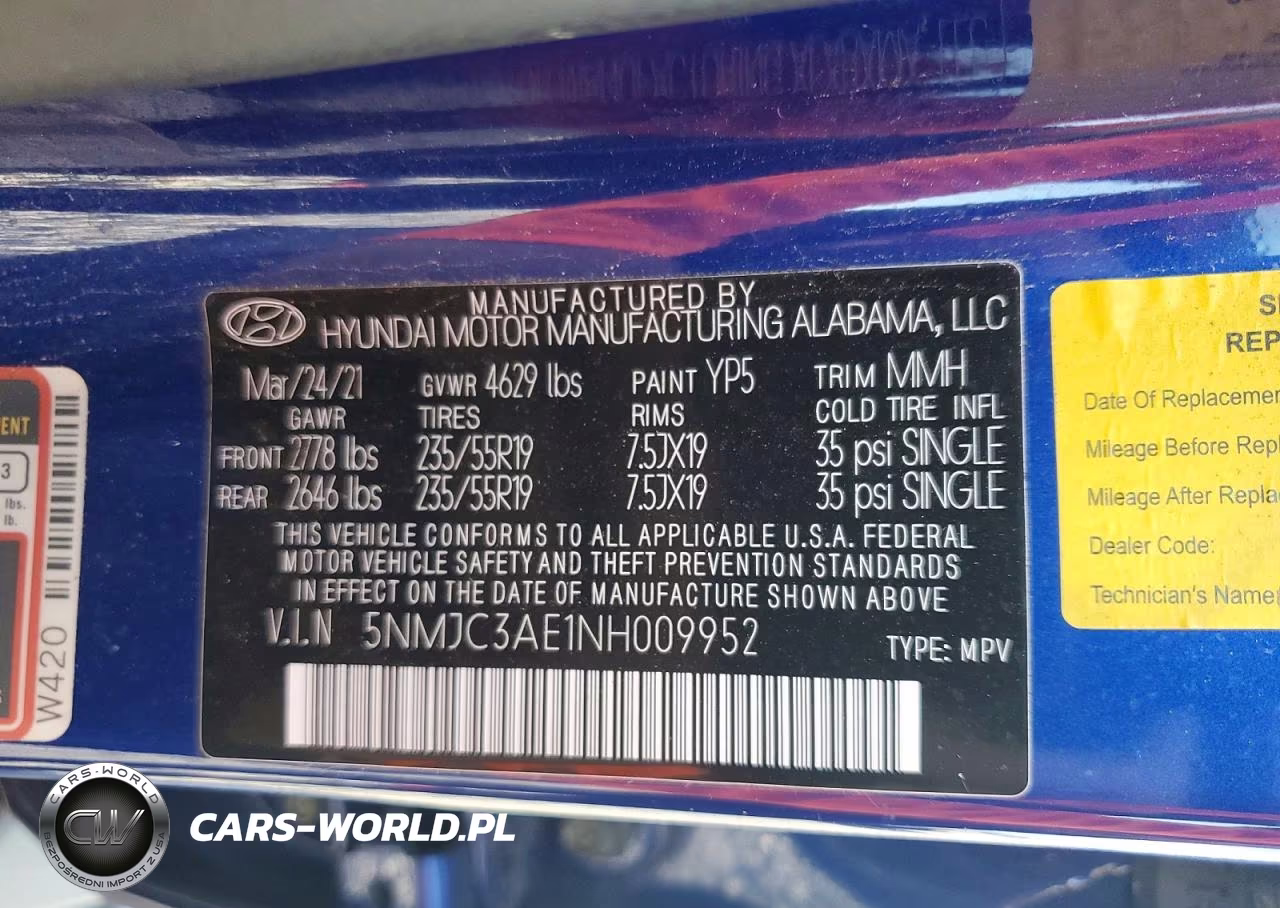 2022 Hyundai Tucson Sel VIN:5NMJC3AE1NH009952 - 12