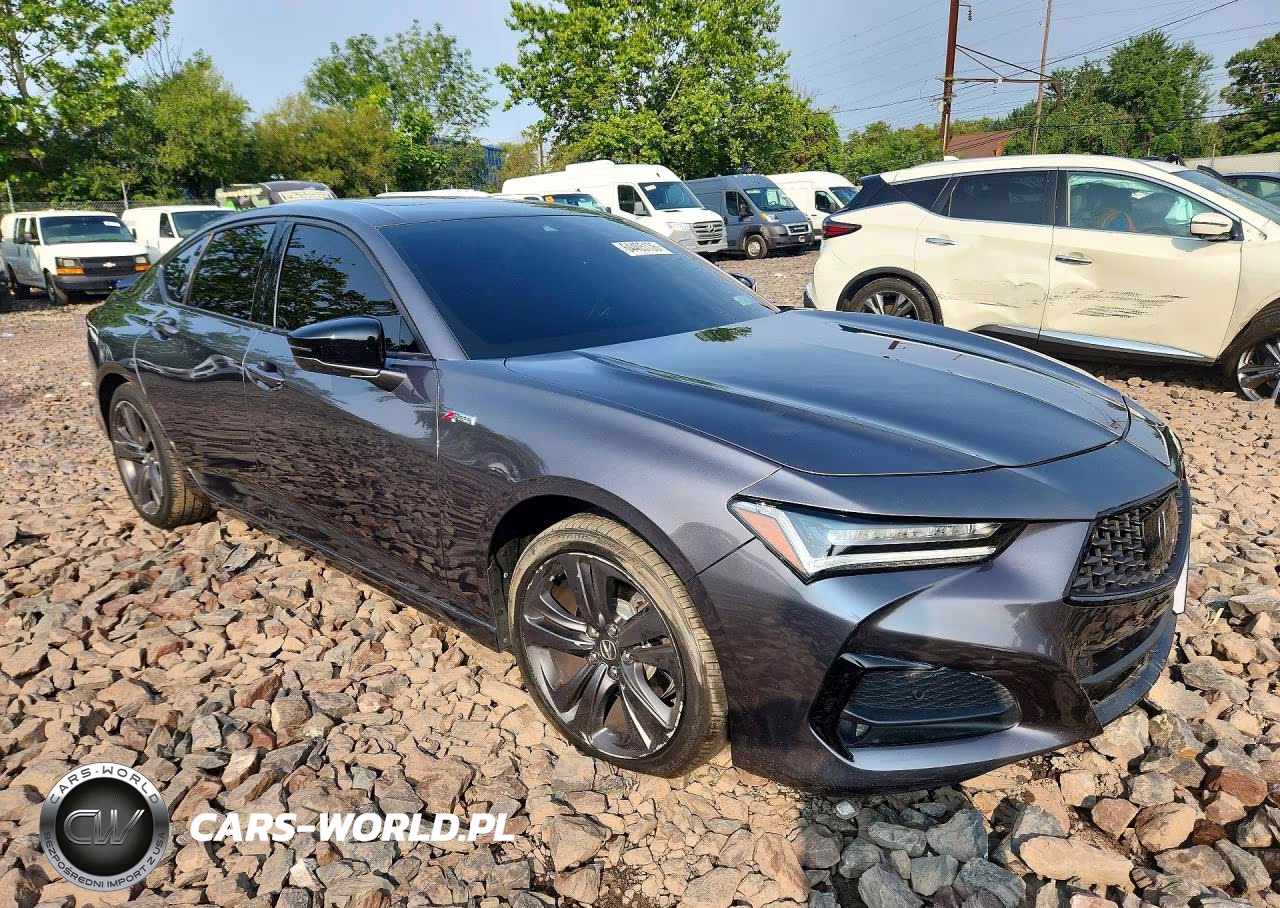 2022 Acura Tlx Tech A VIN:19UUB5F58NA005588 - 4