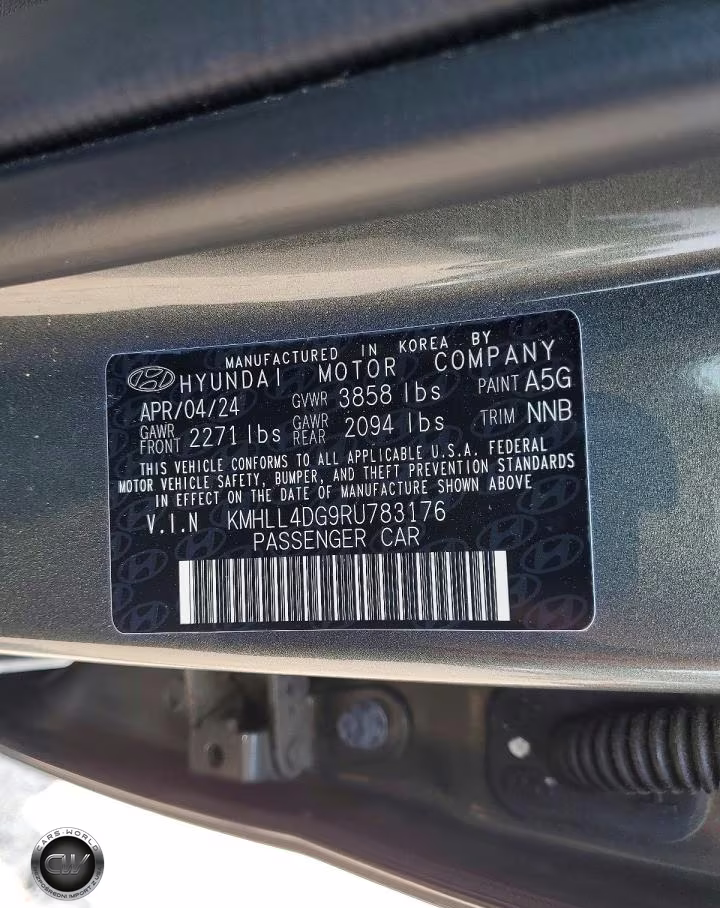 2024 Hyundai Elantra Se VIN:KMHLL4DG9RU783176 - 13