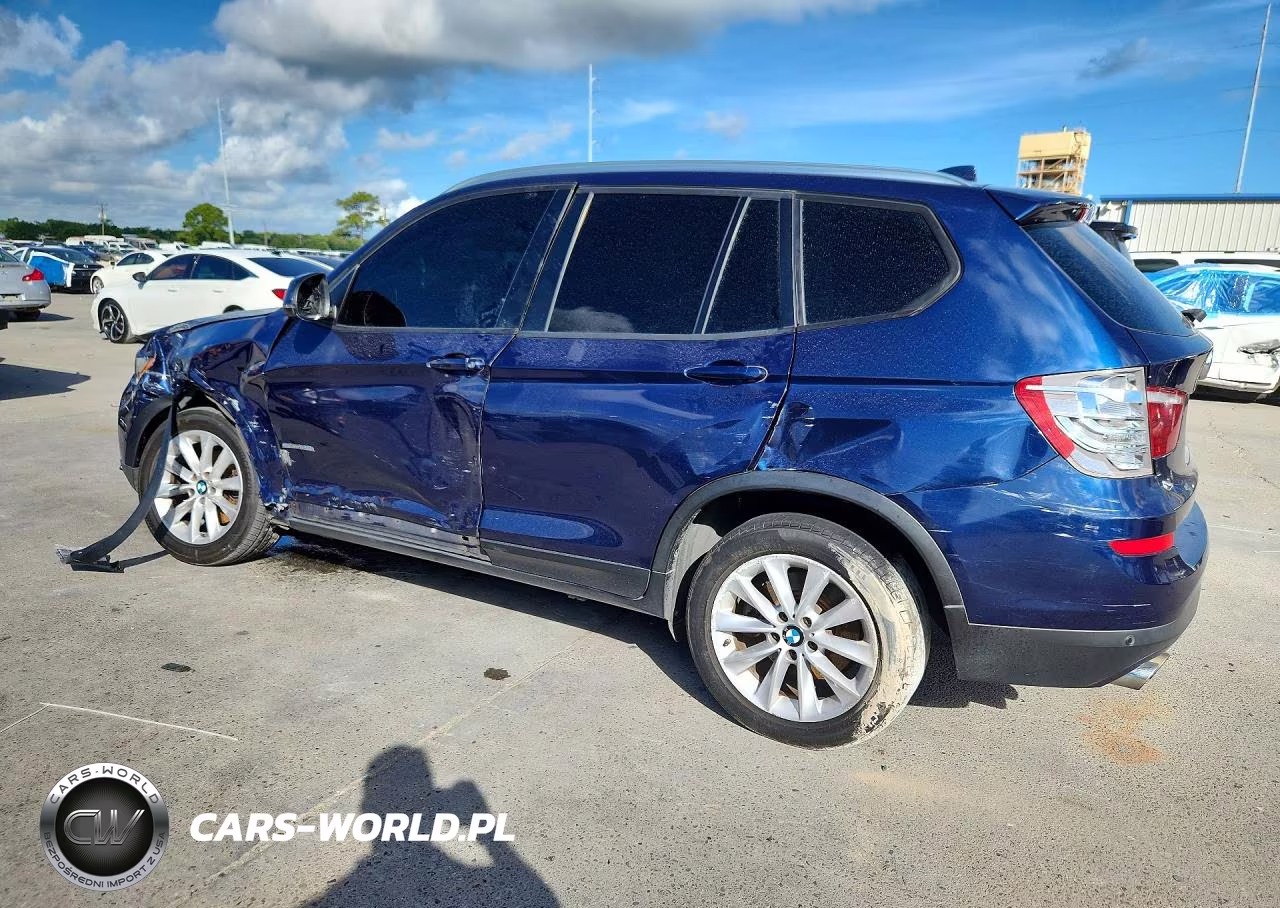 2016 BMW X3 Sdrive28I VIN:5UXWZ7C52G0R31592 - 2