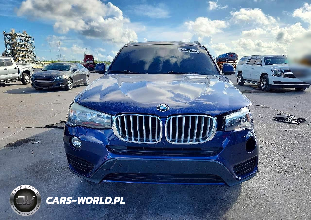 2016 BMW X3 Sdrive28I VIN:5UXWZ7C52G0R31592 - 5