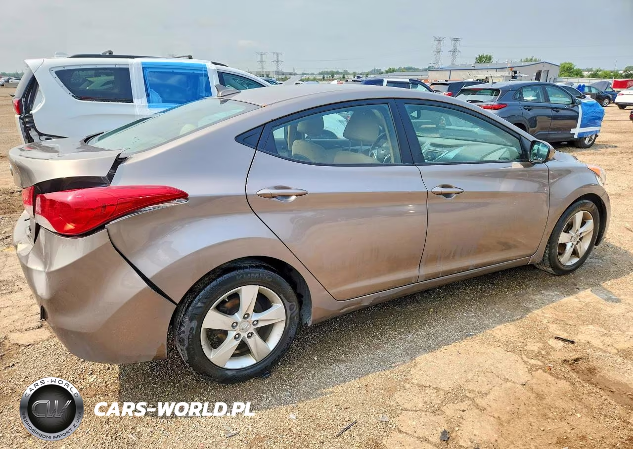 2012 Hyundai Elantra Gls VIN:5NPDH4AE1CH140304 - 3