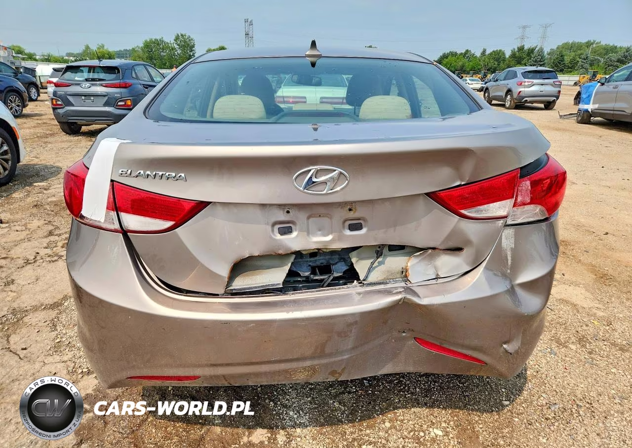 2012 Hyundai Elantra Gls VIN:5NPDH4AE1CH140304 - 6