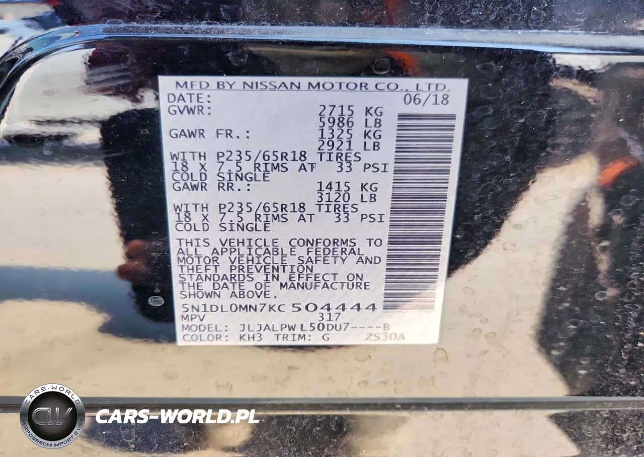 2019 Infiniti Qx60 Pure VIN:5N1DL0MN7KC504444 - 13