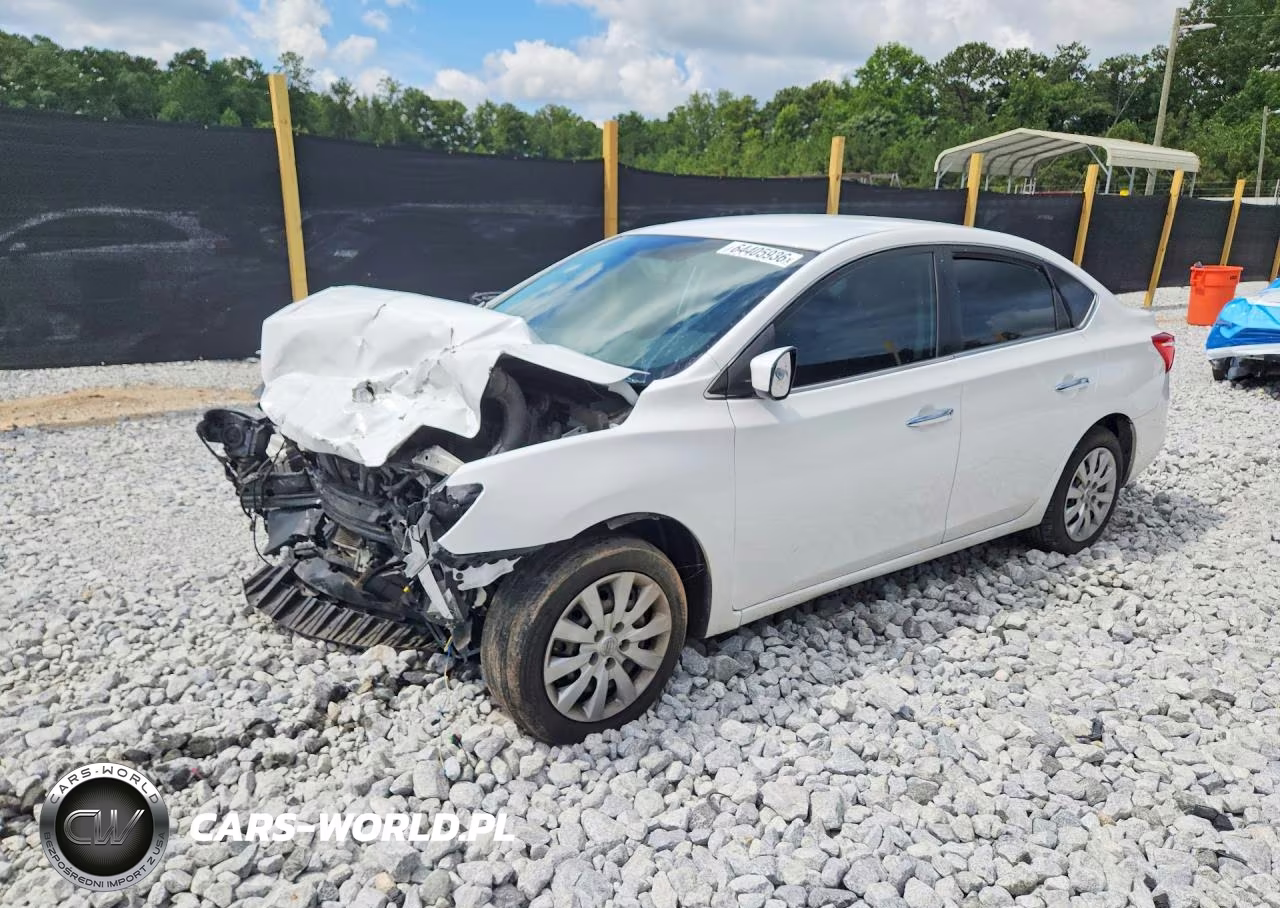 2019 Nissan Sentra S VIN:3N1AB7AP5KY447597 - 1
