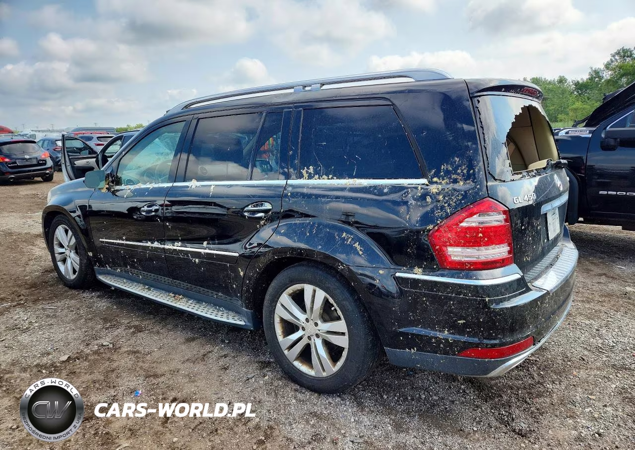 2010 Mercedes-Benz Gl 450 4Matic VIN:4JGBF7BE8AA621177 - 2