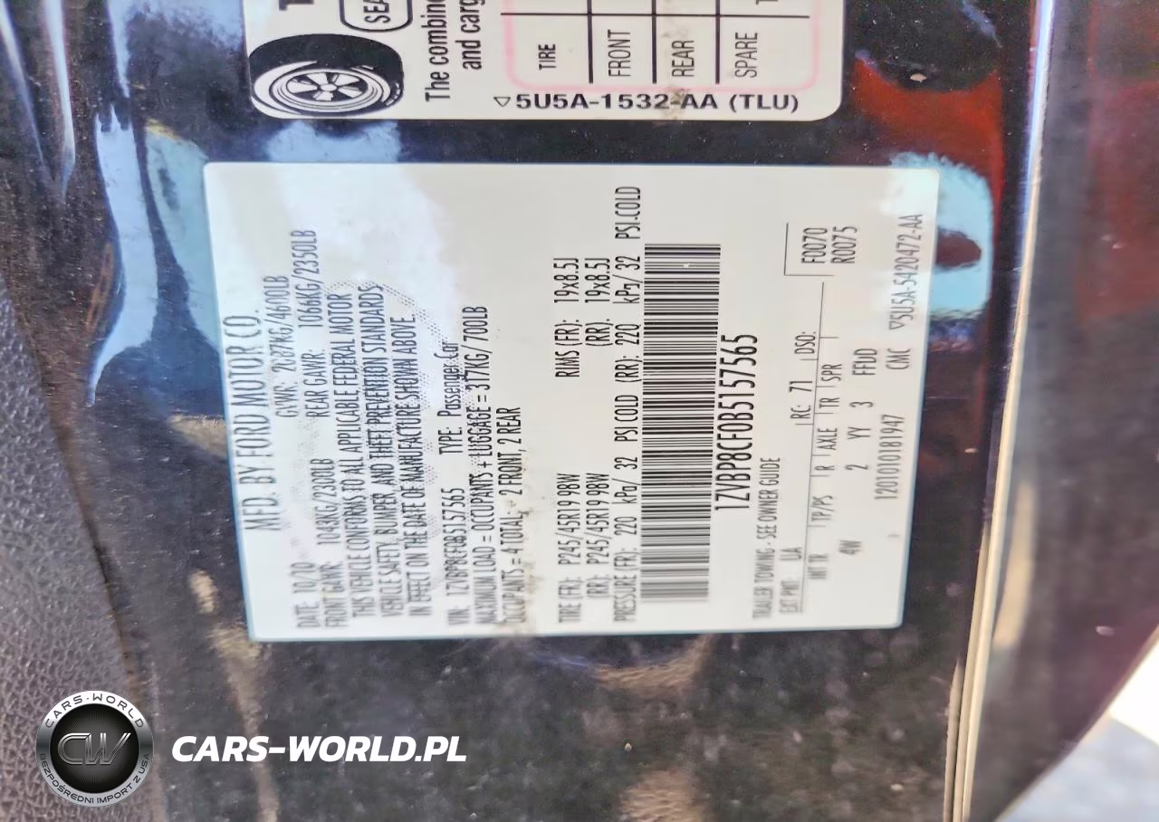 2011 Ford Mustang Gt VIN:1ZVBP8CF0B5157565 - 12