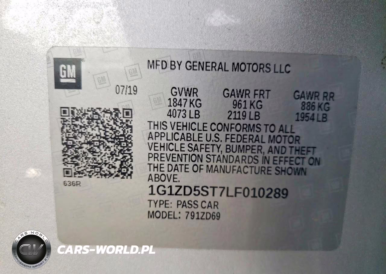 2020 Chevrolet Malibu Lt VIN:1G1ZD5ST7LF010289 - 12