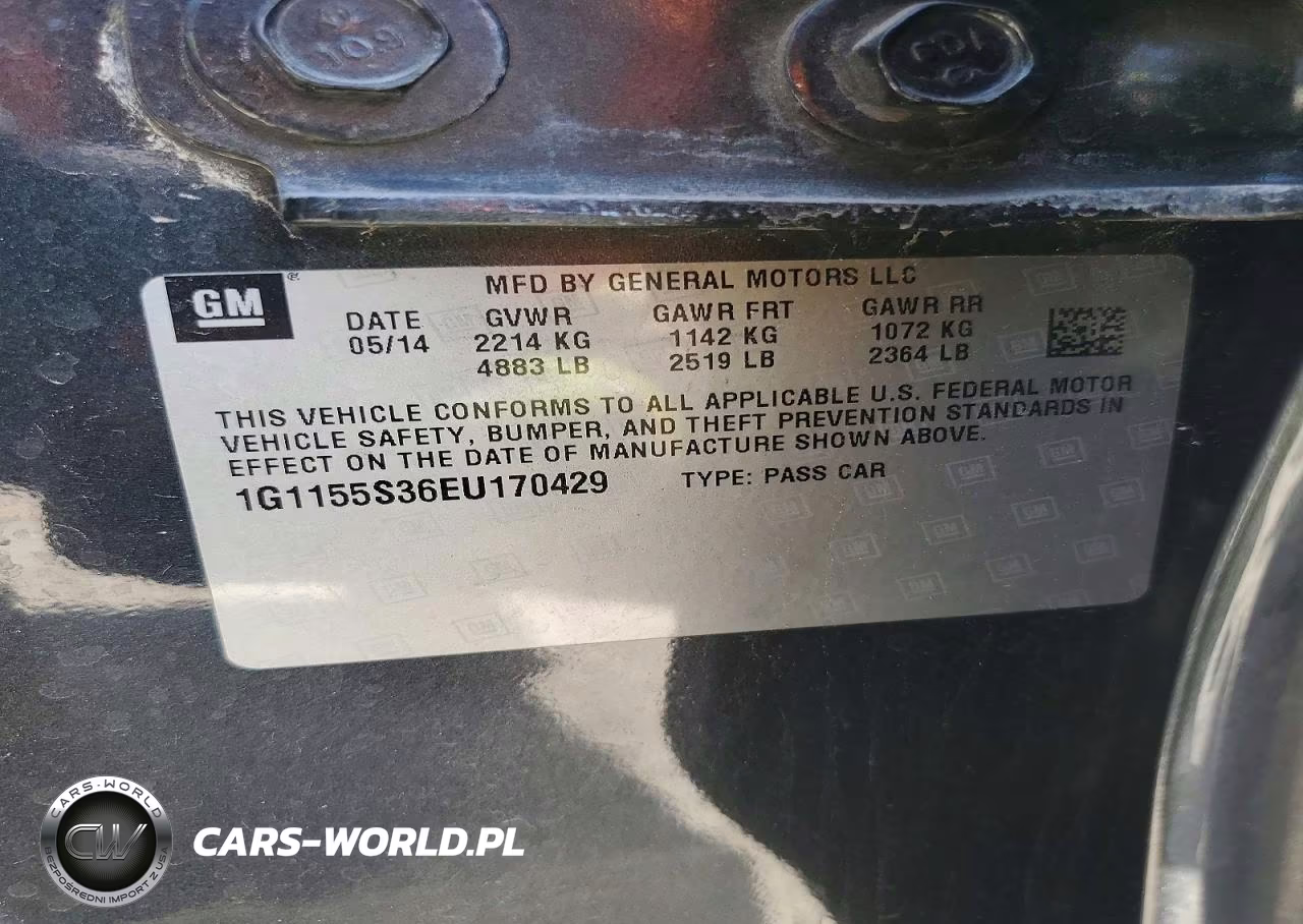 2014 Chevrolet Impala Ltz VIN:1G1155S36EU170429 - 12
