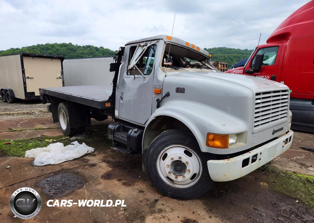 2001 International 4700 Flatbed Truck VIN:1HTSCABM11H367436 - 4
