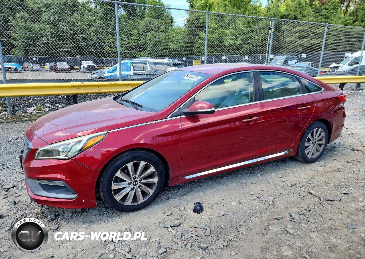 2015 Hyundai Sonata Sport VIN:5NPE34AF1FH083859 - 1